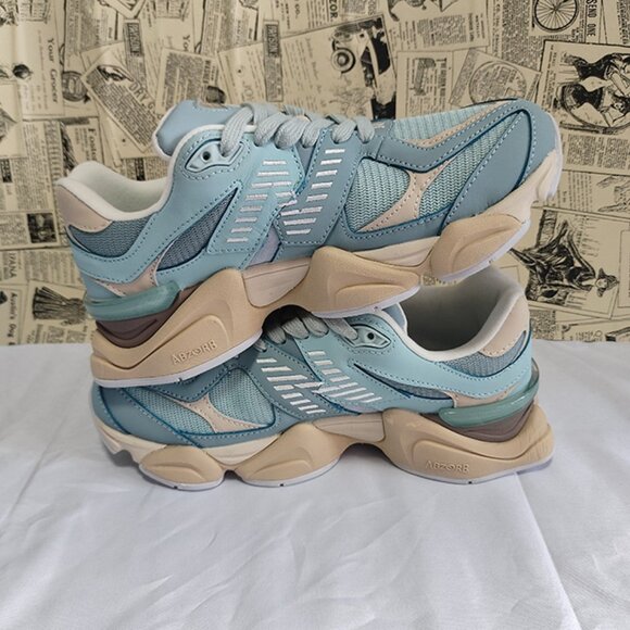 9060 New Balance Low Blue Haze Shoes - Picture 2 of 7